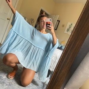 Boho shirt dress
